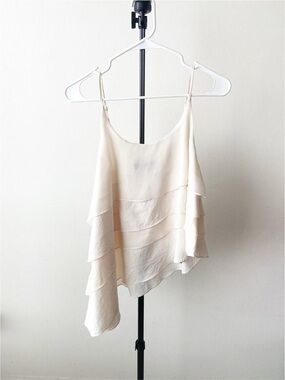 Jennifer Lopez Cream Cami Top Size XS